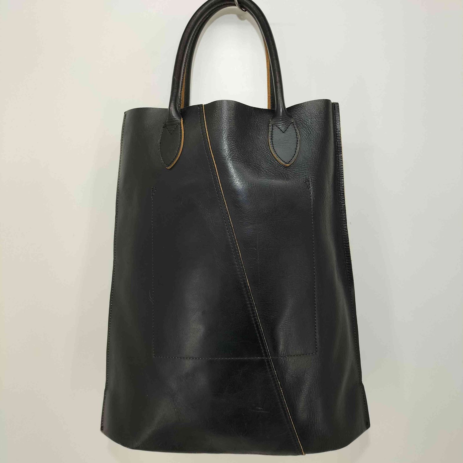 コムデギャルソン　レザー　トートバッグ 中古・古着通販】COMME des GARCONS (コムデギャルソン) レザー