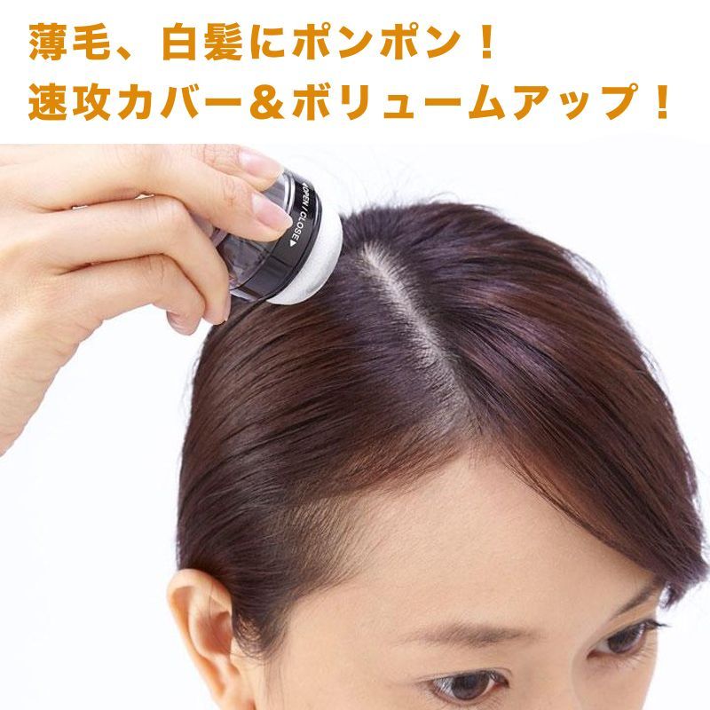 利尻と椿のPONヘアパウダー ナチュラルブラック ◇◇◇( 黒