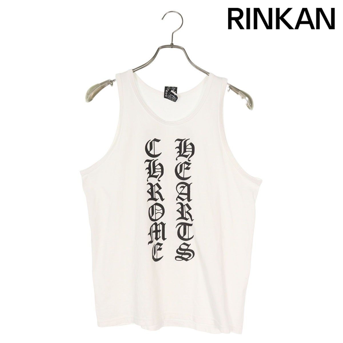 クロムハーツ CH TANK TOP OLD スクリプトロゴプリントタンク