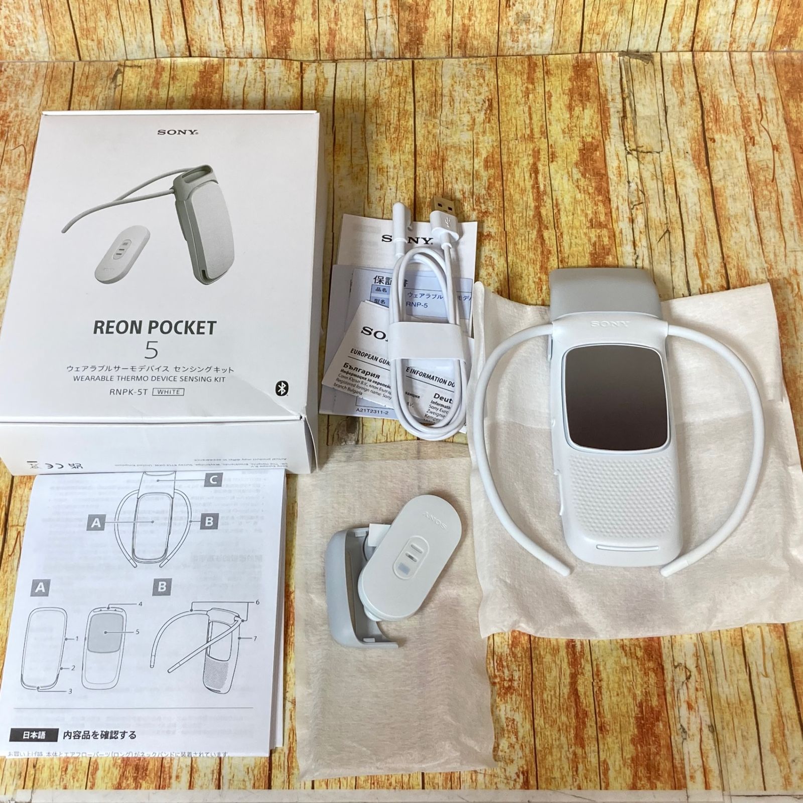 SONY レオンポケット5 センシングキット欠品有り SONY REON POCKET 5