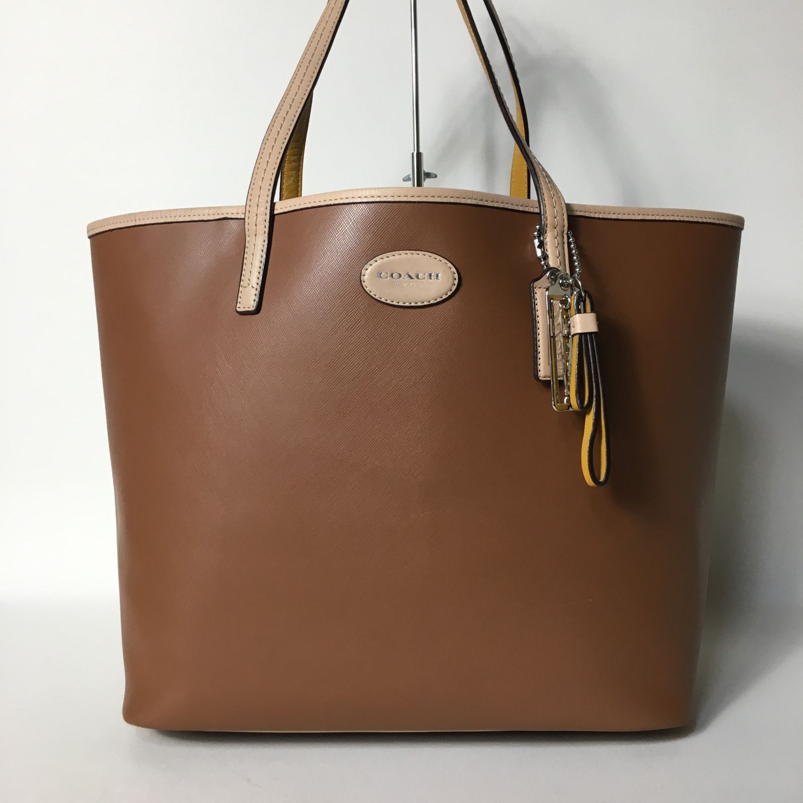 2505-257｜コーチ トートバッグ レザー ブラウン - メルカリ