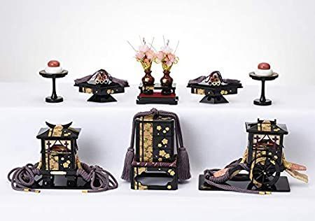 ⑤ 伝統的な雛人形 7段飾り秀月 ③伝統的な雛人形 7段飾り 秀月