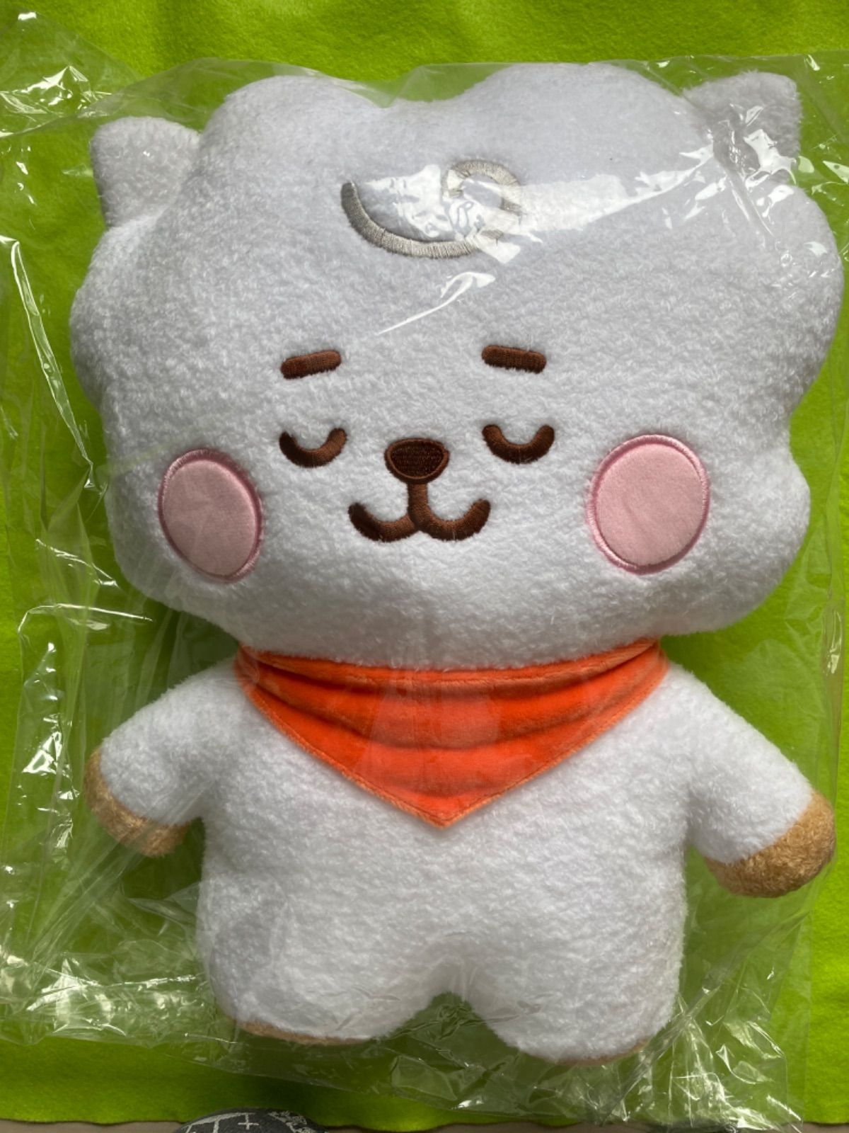 BT21 たっとん フェイスクッション ぬいぐるみ RJ 2点まとめ売り