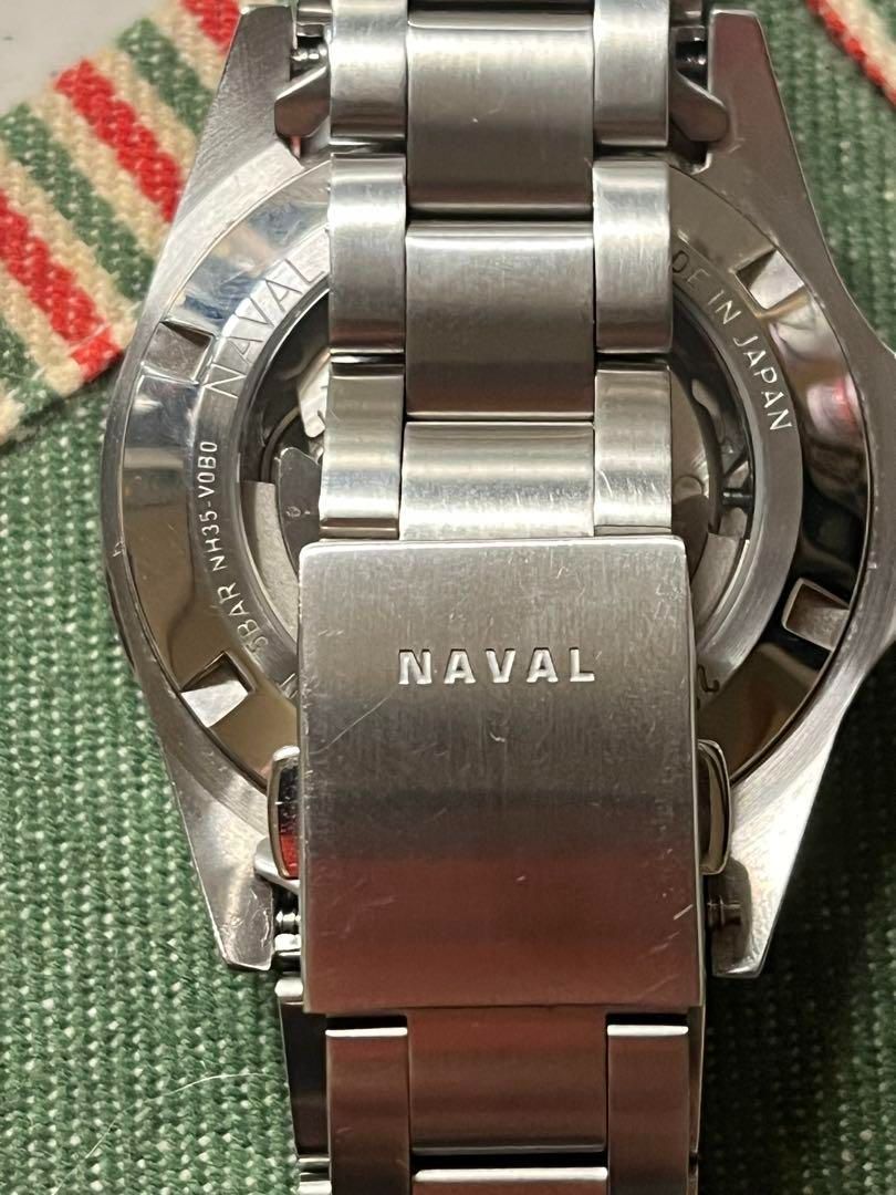 【希少】NAVAL ナバル NH35-V0B0／0D0255 自動巻　腕時計 NAVAL ナバル NH35-V0B0／0D0255 自動巻 腕時計 2025年最新