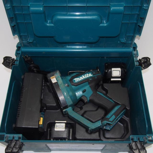 makita マキタ 18V 充電式全ネジカッタ SC102D バッテリー2個 電動工具 ∴ WK1972