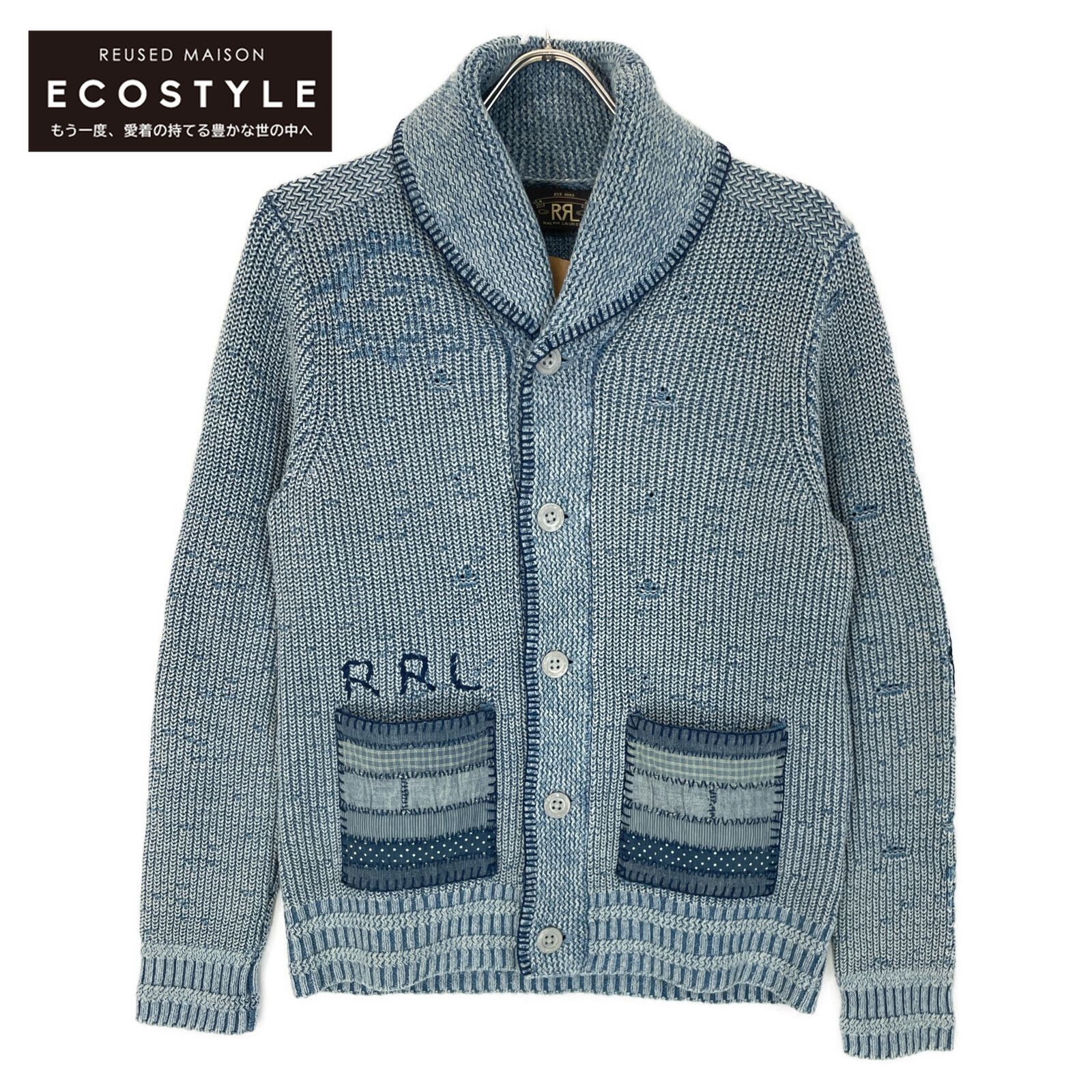 RRL ダブルアールエル MNRRSWE16820123 フラッグパッチワーク コットン 