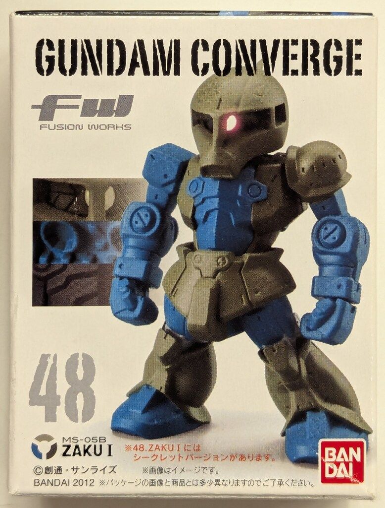 BANDAI FW GUNDAM CONVERGE 8 ザクI 48 - メルカリ