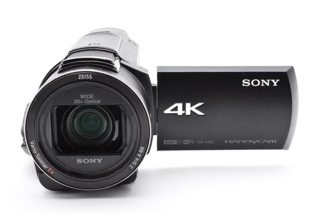 549 SONY ソニー FDR-AX60 4K ブラック デジタル ビデオカメラ