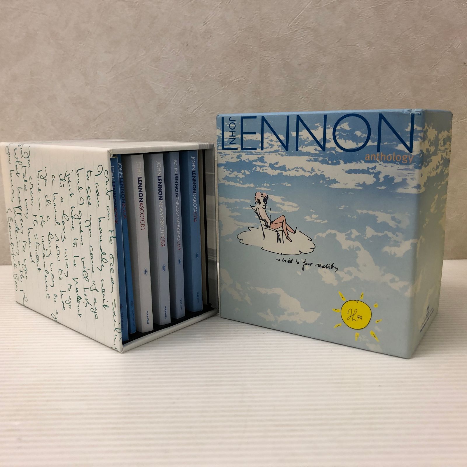 【未開封新品】ジョン・レノン・アンソロジー CD 4枚組 東芝EMI 希少 ジョン・レノン・アンソロジー JOHN LENNON anthology CD 中古品