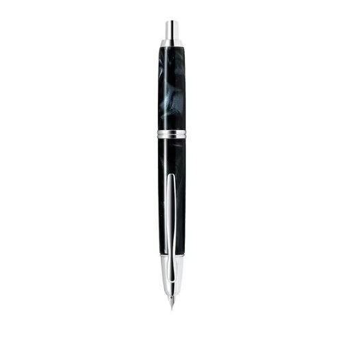 4営業日で発送 PILOT パイロット 万年筆 キャップレス SE マーブルブラック 細字 FCSE-3MR-MABF