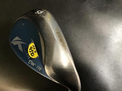 キャスコ Dolphin Wedge DW-118 ブルー 58° ウェッジ WG NS PRO 950GH ブルー フレックスS メンズ 男性用 右利き 右用 Dランク ゴルフクラブ