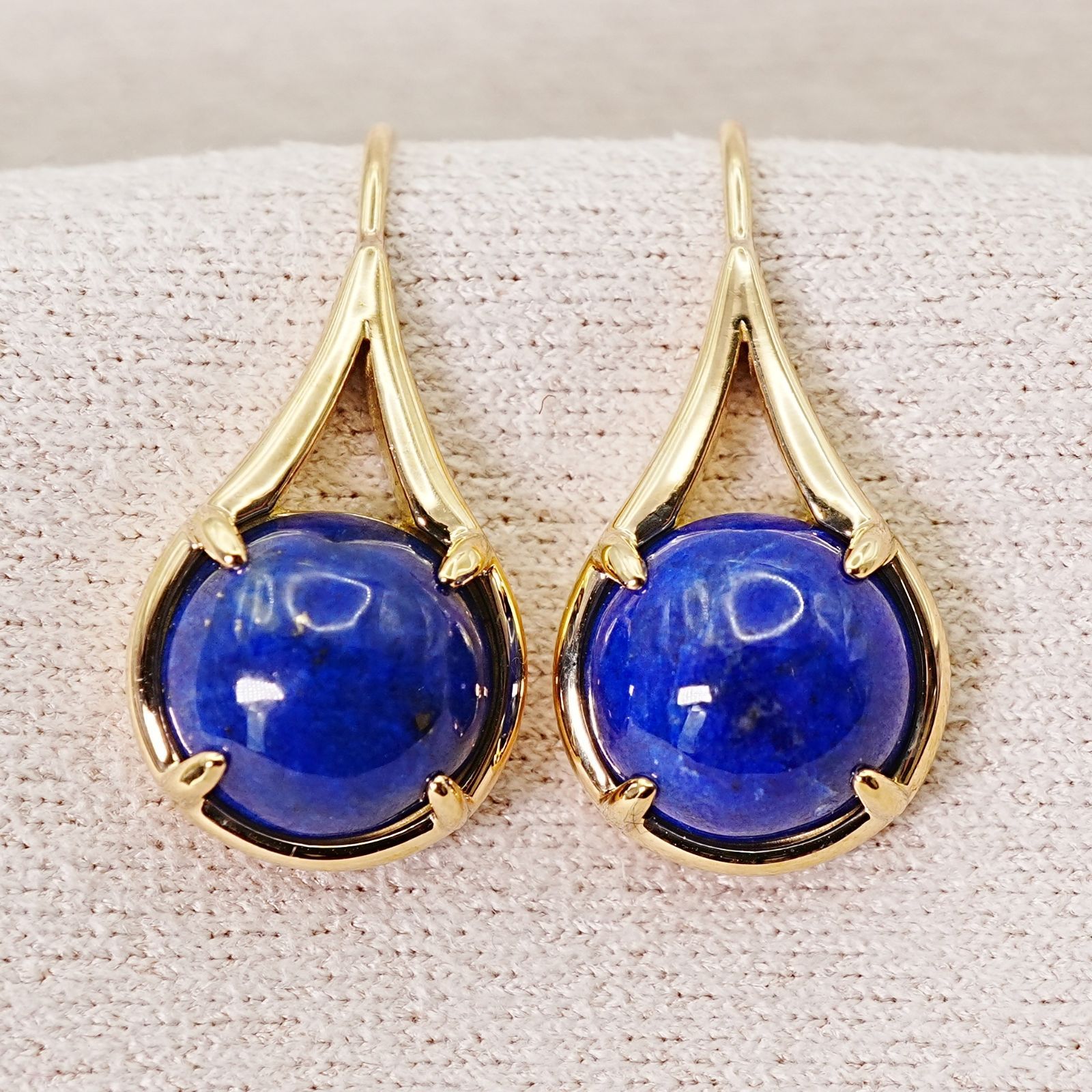 ヴァンドーム青山k18 ピアス ラピスラズリ