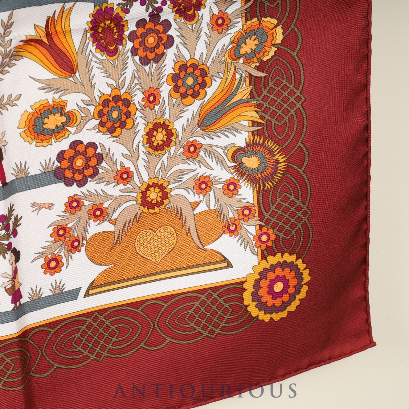 エルメス スカーフ カレ 90 切り絵 SILK100% 箱 - メルカリ