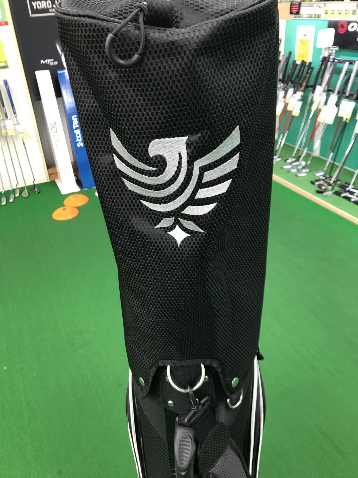 福*助様 【美品】グラインドワークス　 ゴルフキャディバッグ 黒 福*助様 【美品】グラインドワークス ゴルフキャディバッグ 黒