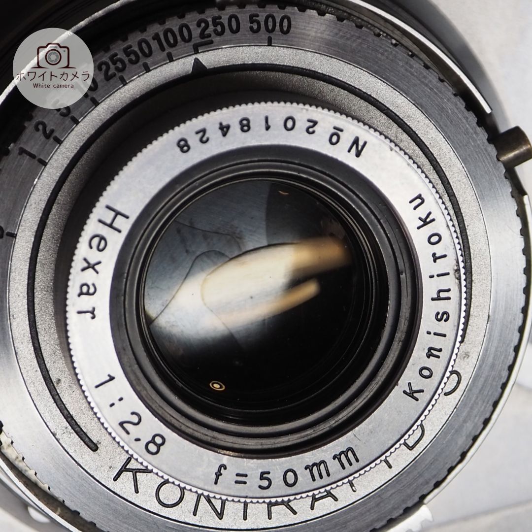 完動品 整備済み Konica ⅡB / Konishiroku Hexar 50mm f2.8 コニカⅡB