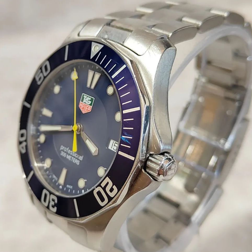 TAG Heuer 腕時計 アクアレーサー WAB1112 クォーツ 電池切れ TAG