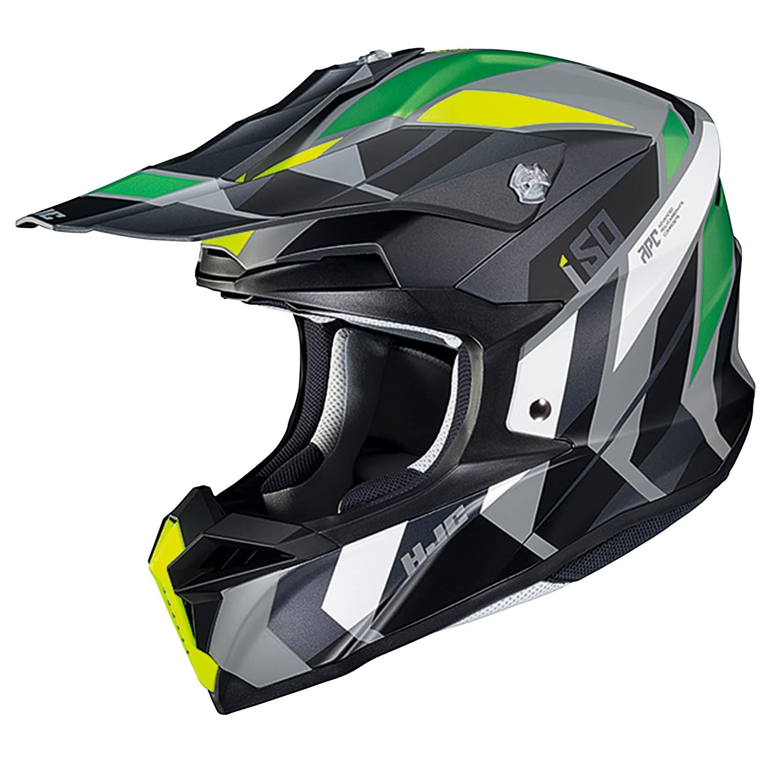 オフロード BLACK FLUO バイクヘルメット YELLOW サイズ XL HELMETS エイチジェイシーヘルメット i50 VANISH ヴァニッシュ HJC HJH223