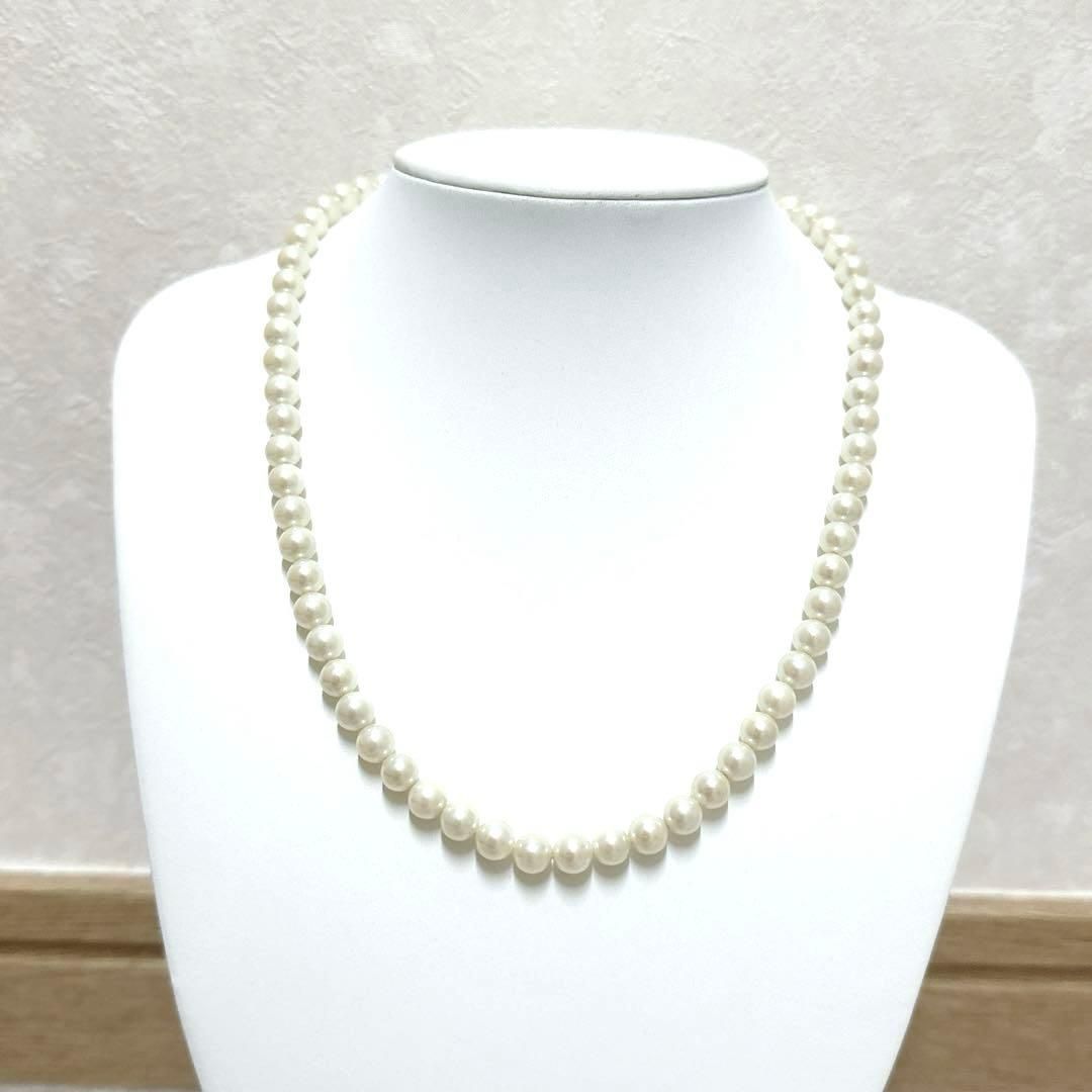 TASAKI タサキ ネックレス シルバー ホワイト パール約6mm FORTGASGNV_COM_BR