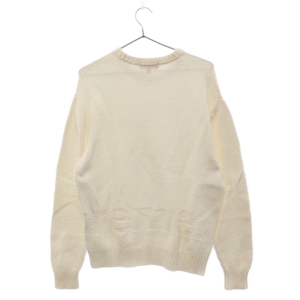 SUPREME (シュプリーム) 20AW Textured Small Box Sweater テクスチャード スモールボックス ニット長袖セーター  ホワイト - メルカリ