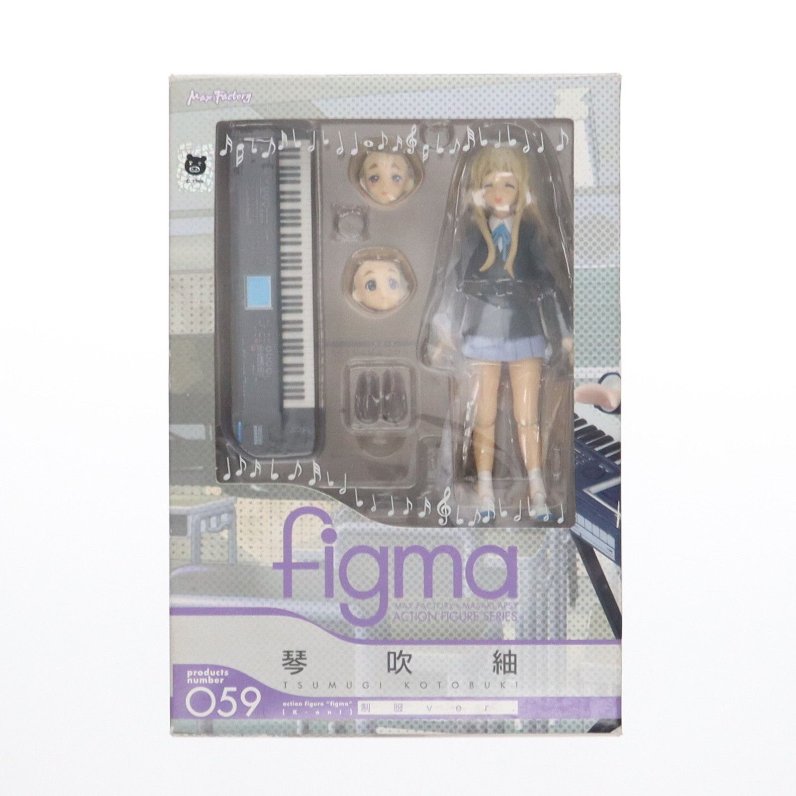 Max Factory - (2次出荷)figma(フィグマ) 059 琴吹紬(ことぶきつむぎ) 制服ver. けいおん! 完成品 可動フィギュア マックスファクトリー cg50008795_600x600_crop_center