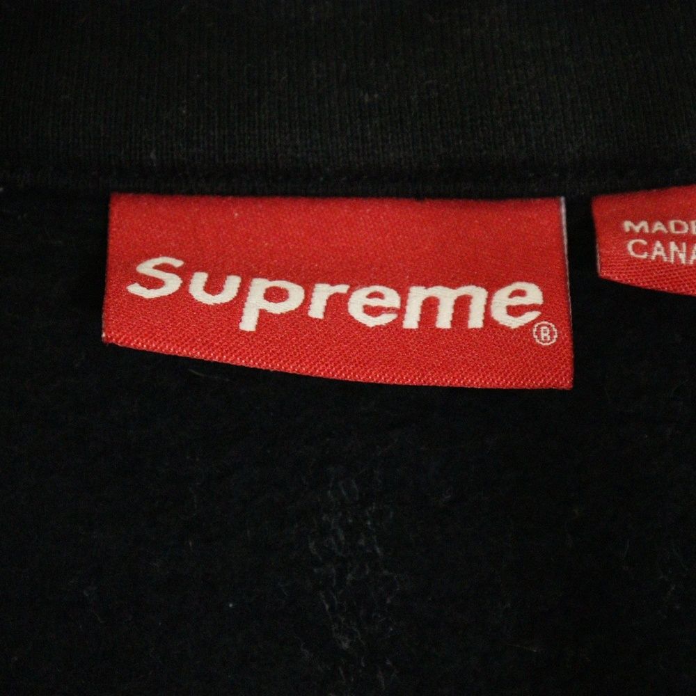 SUPREME (シュプリーム) 17AW 2-tone Half Zip Sweatshirt
