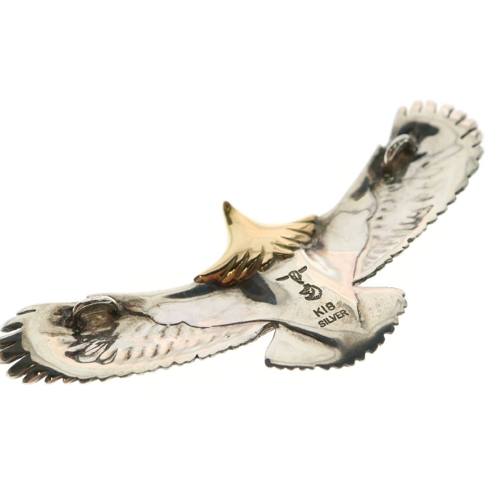 TADY & KING (タディアンドキング) 中イーグル頭金 シルバーゴールド