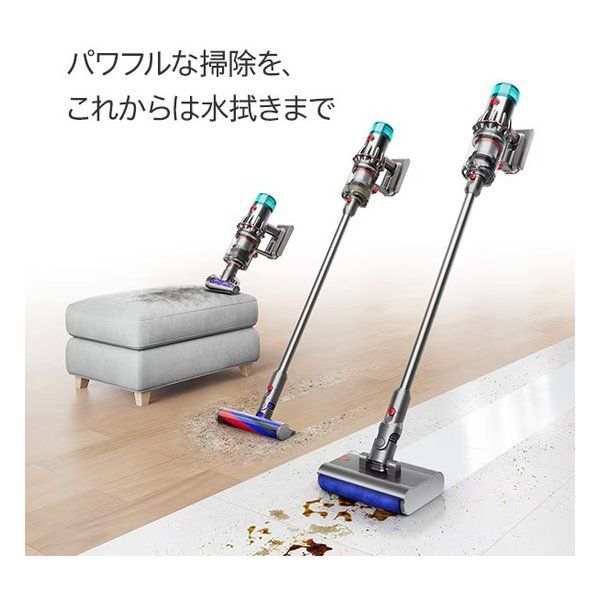 dyson ダイソン V12s Origin Submarine サイクロン式|2.2kg|ニッケル|アイアン|ニッケル SV49 SU 2663327