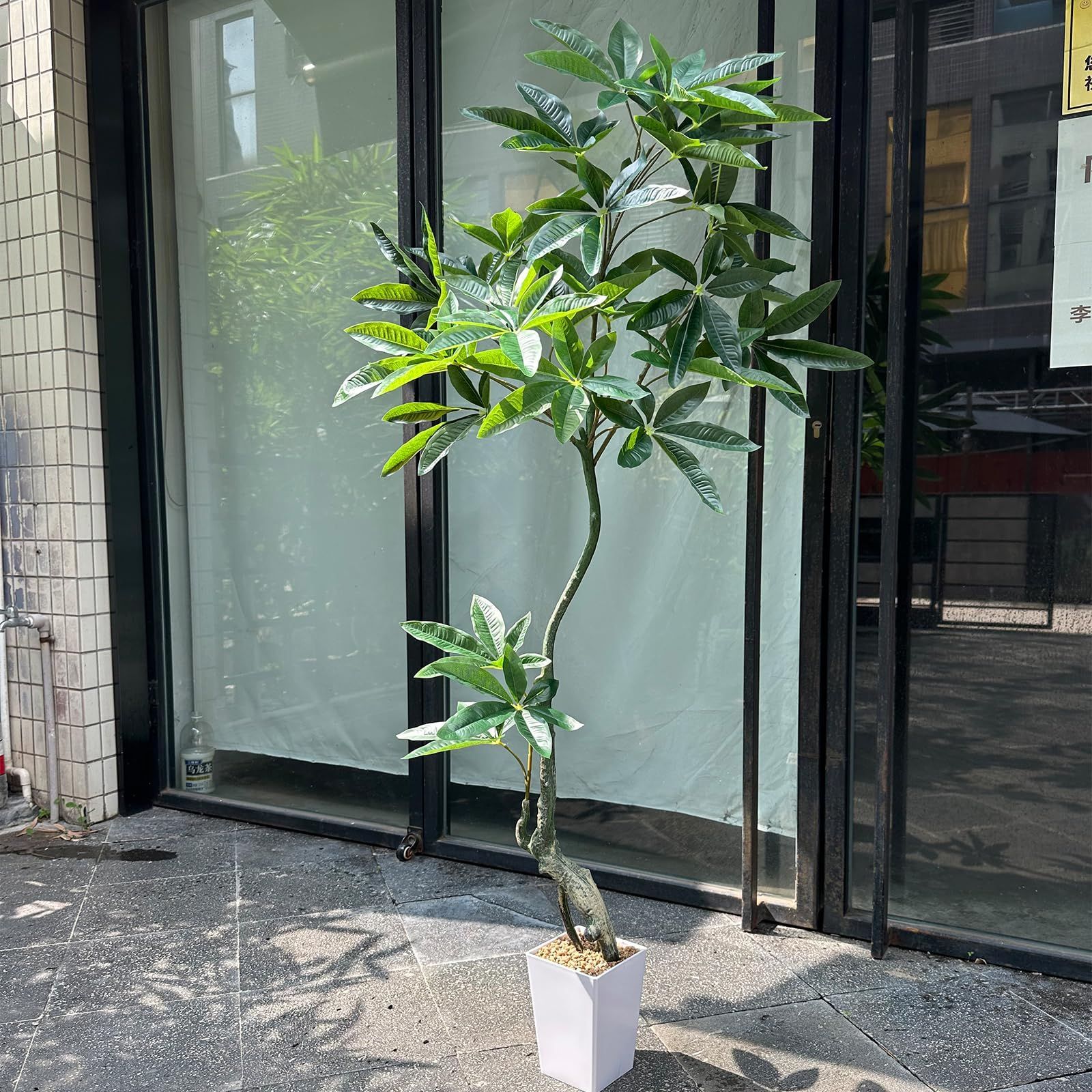人気商品】造花 光触媒 観葉樹 消臭 パキラ フェイクグリーン 高さ