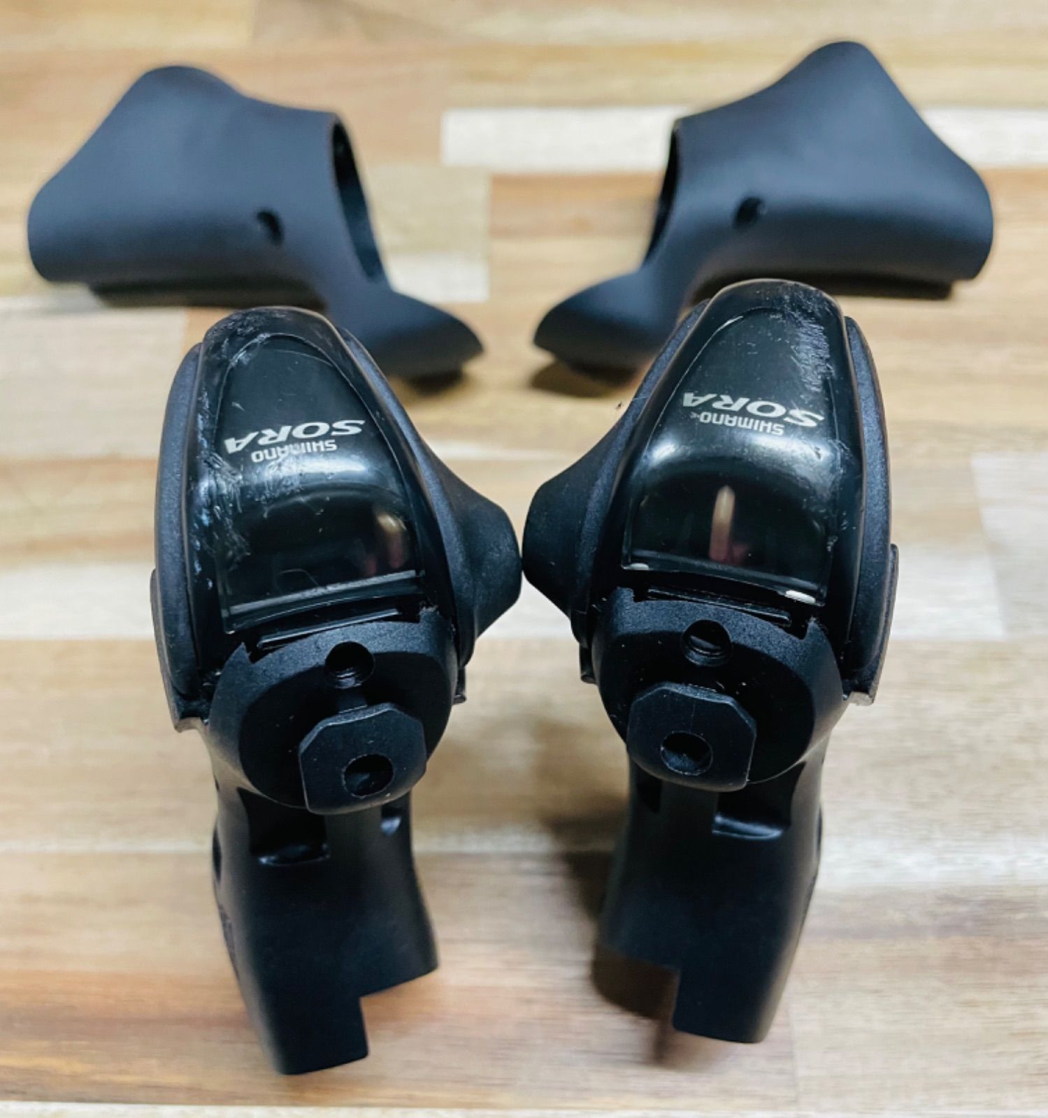 Shimano SORA STI デュアルコントロールレバー　 ブラック シマノ SHIMANO SORA デュアルコントロールレバー ST-R3030 3x9S