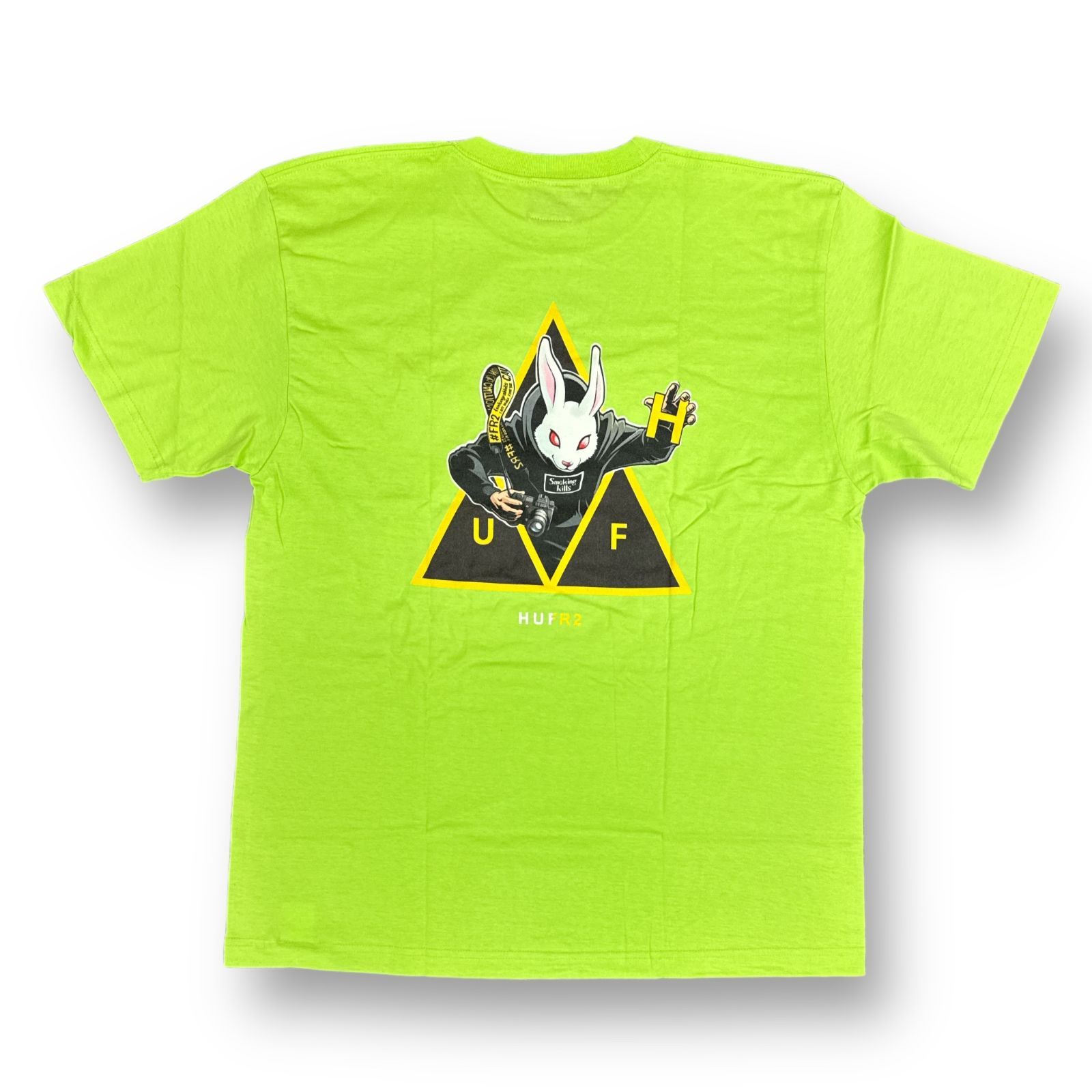 ハフと#FR2がコラボ、「HUFR2」のロゴ入りTシャツなど発売