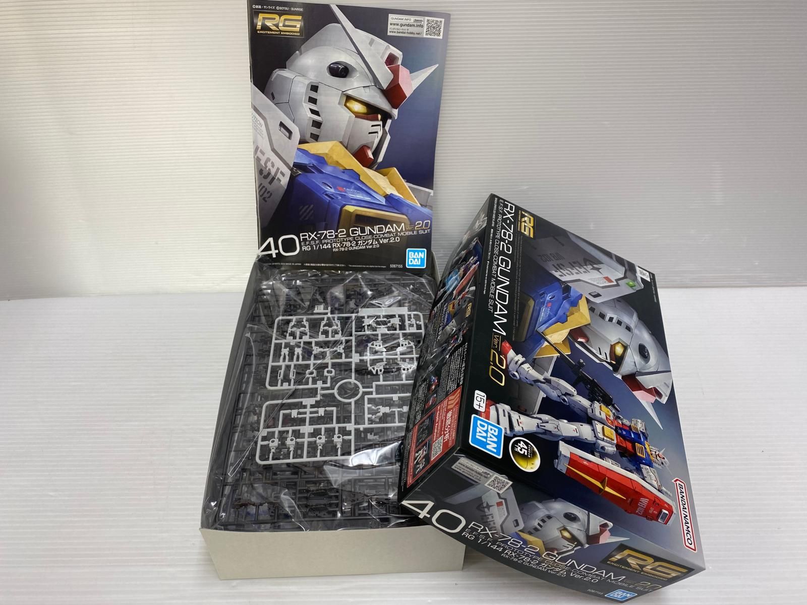 未組立品】1/144 RG RX-78-2 ガンダム Ver2.0 BANDAI バンダイ