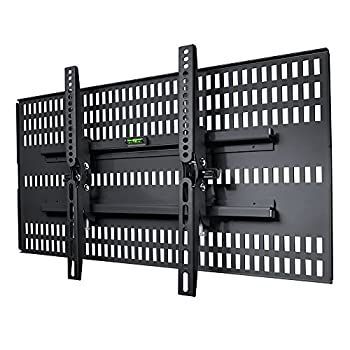 【中古】(未使用･未開封品)テレビ壁掛け金具 ホッチキス止め TVセッター壁美人 TI200 Mサイズ ブラック TVSKBTI200MB