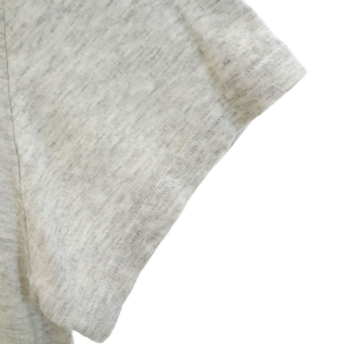 Maison Margiela（旧Maison Martin Margiela） - 古着 MARTIN MARGIELA マルタンマルジェラ 半袖 Vネック Tシャツ S グレー系 レディース MARTIN MARGIELA マルタンマルジェラ 半袖 Vネック Tシャツ S