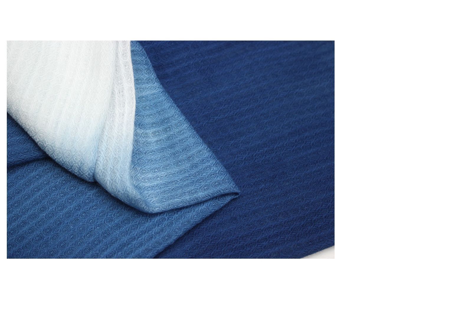 用の美 アウトレット 絞り染め 天然藍染 手染めコットン テーブル