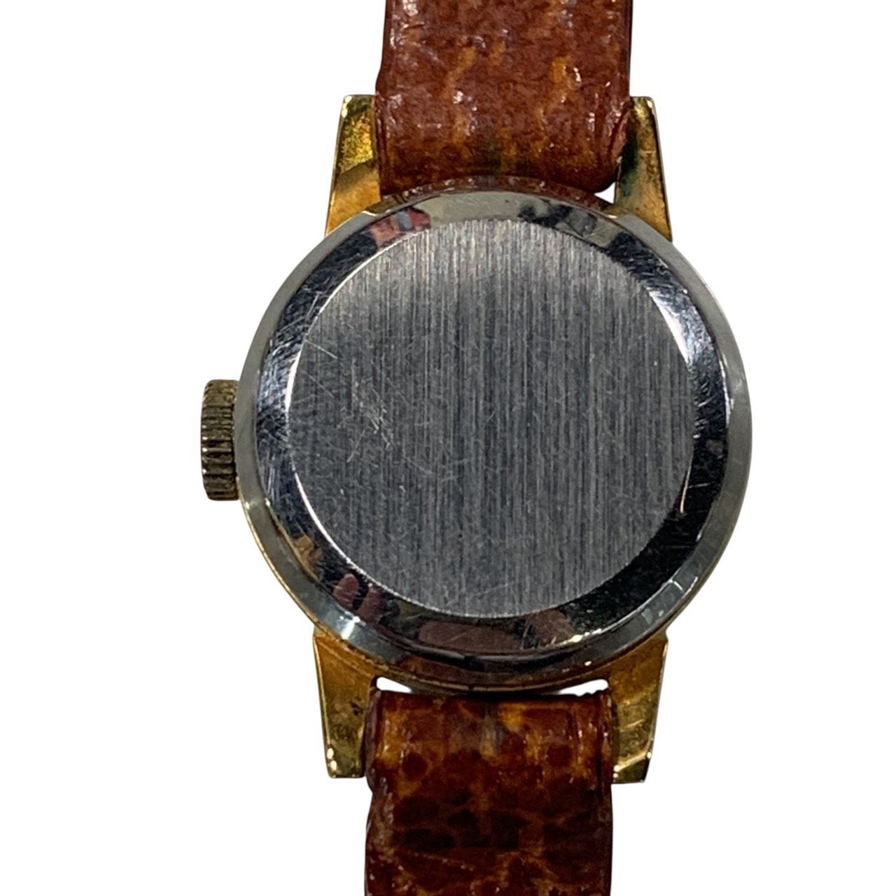 ♪3308 オメガ OMEGA レディマティック 金 イエローゴールド 手巻き 腕時計 レディース 動作品