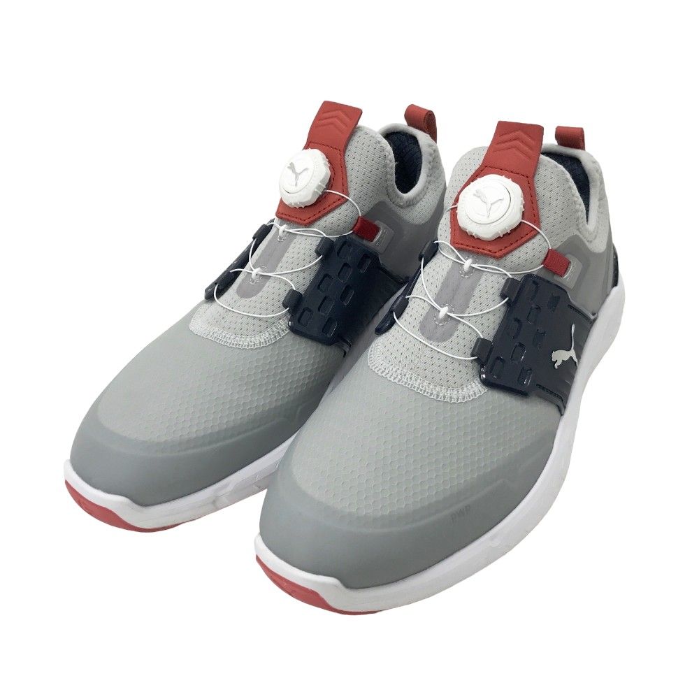 PUMA ゴルフシューズ ホワイト/グレー BOA PUMA ゴルフシューズ BOA