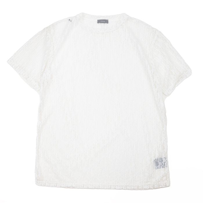 美品】 ディオール オブリーク トロッター ロゴ 総柄 シースルー