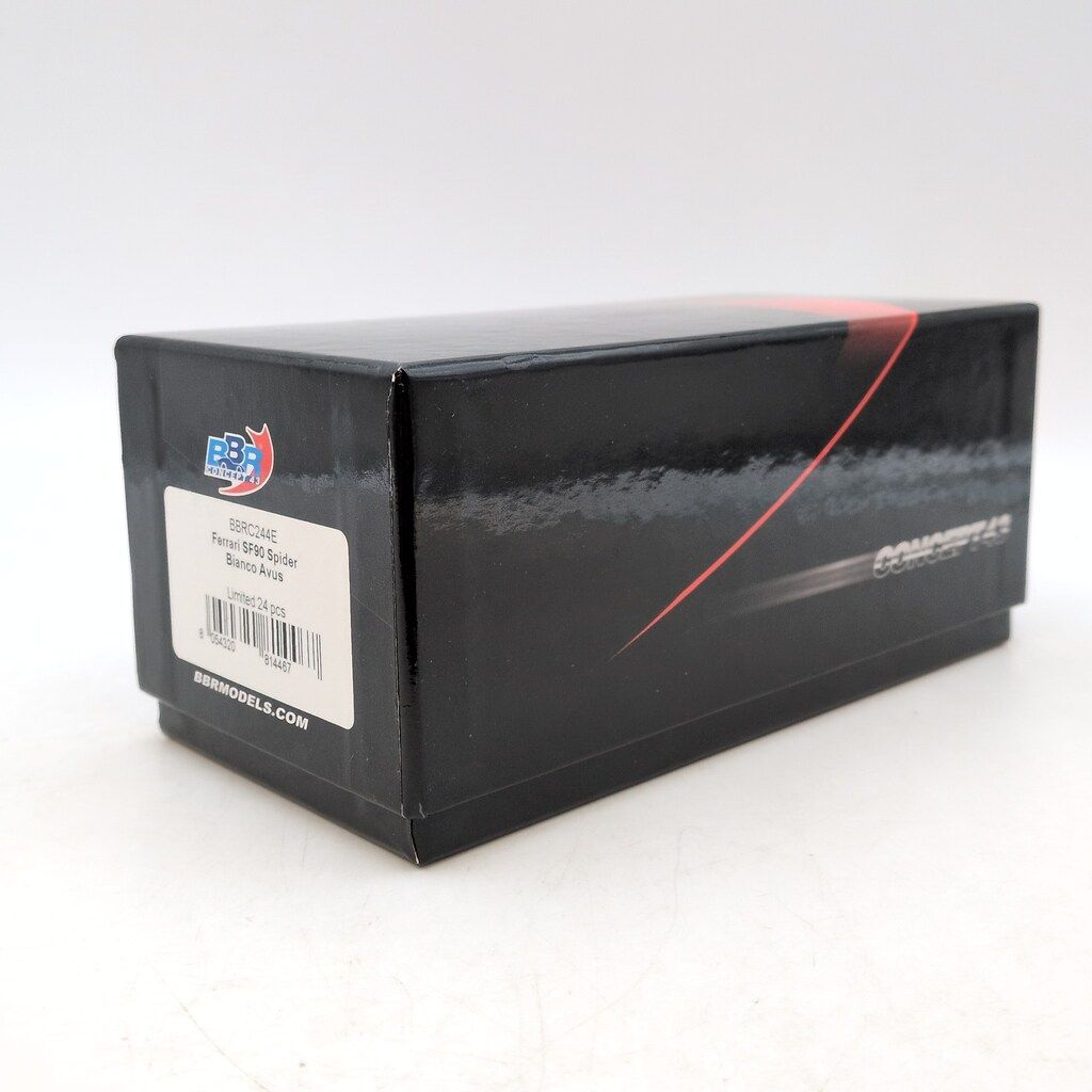 送料無料も! BBR MODELS 1|43CONCEPT43 Ferrari SF90 Spider Bianco Avus BBRC244E