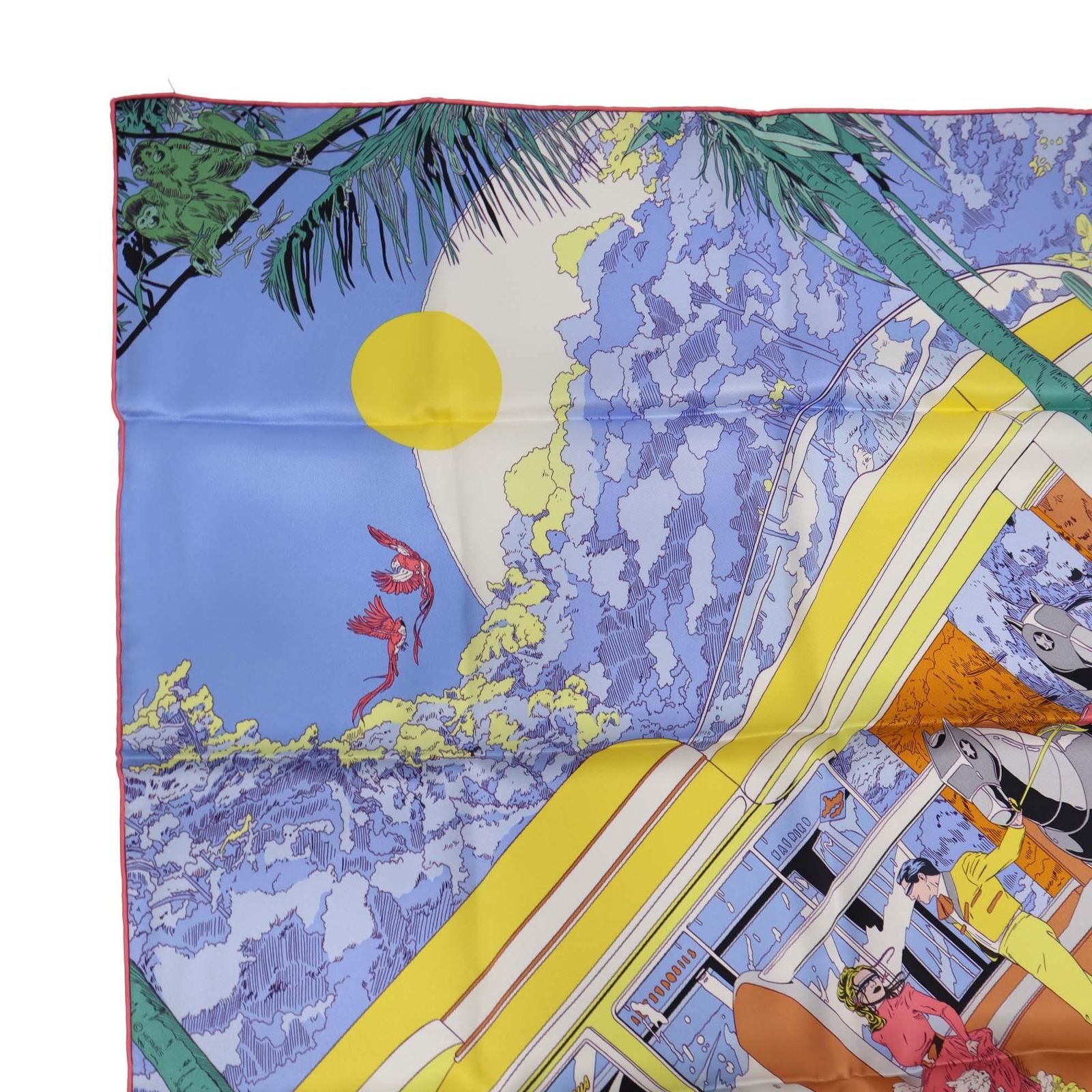 未使用 HERMES エルメス カレ70 Rendez-Vous Galant ランデヴー