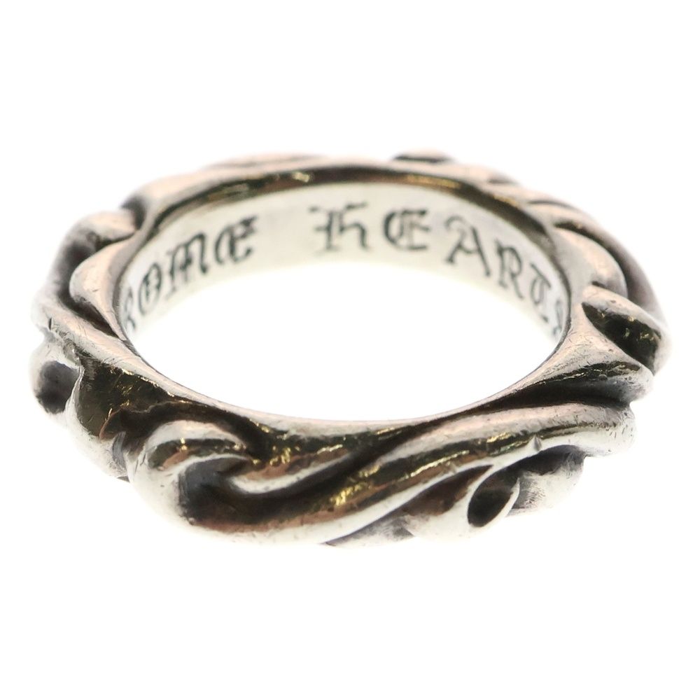 CHROME HEARTS クロムハーツ SCRL BAND スクロールバンド リング シルバー BCA351