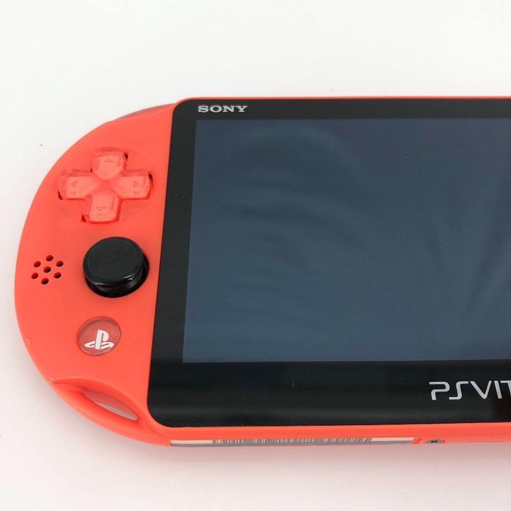 05w15791T PS VITA PlayStation VITA PCH-2000 本体のみ ネオンオレンジ 動作 み ゲームハード 品