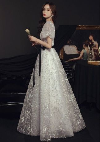 送料無料 ♥ 発表会 舞台衣装 11号 L ドレス OPN1026