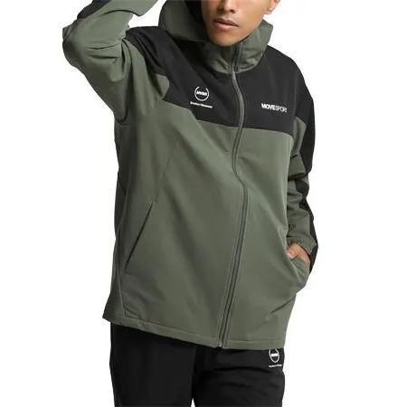 デサント DESCENTE HEATNAVI ビックロゴ 中綿ボマージャケット マルチトレ-ニング トップス単品(etc) (DMMWJC43) デサント(DESCENTE)HEATNAVI ソフトシェル バックロゴ フルジップ