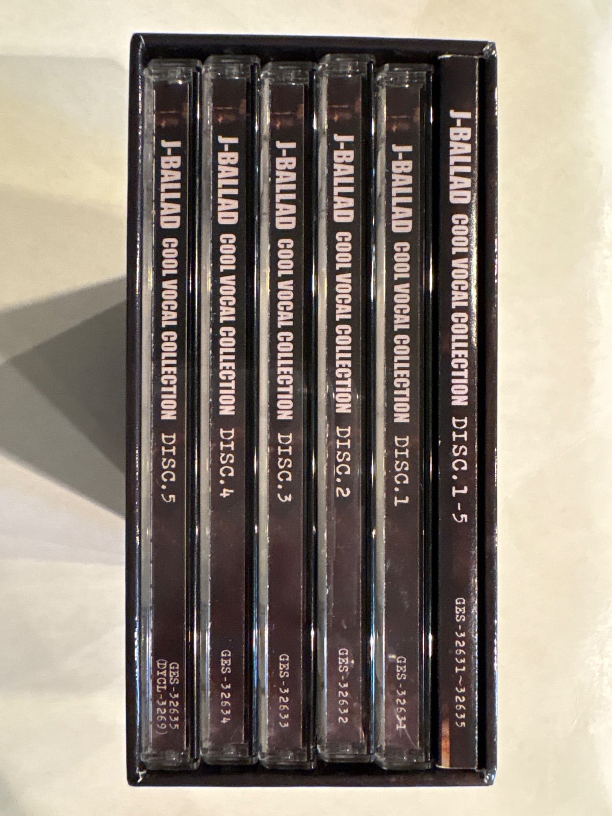 J-BALLAD 〜COOL VOCAL COLLECTION〜 新品未開封J-BALLAD～COOL VOCAL COLLECTION～ CD5枚組 全90曲 別冊歌詞