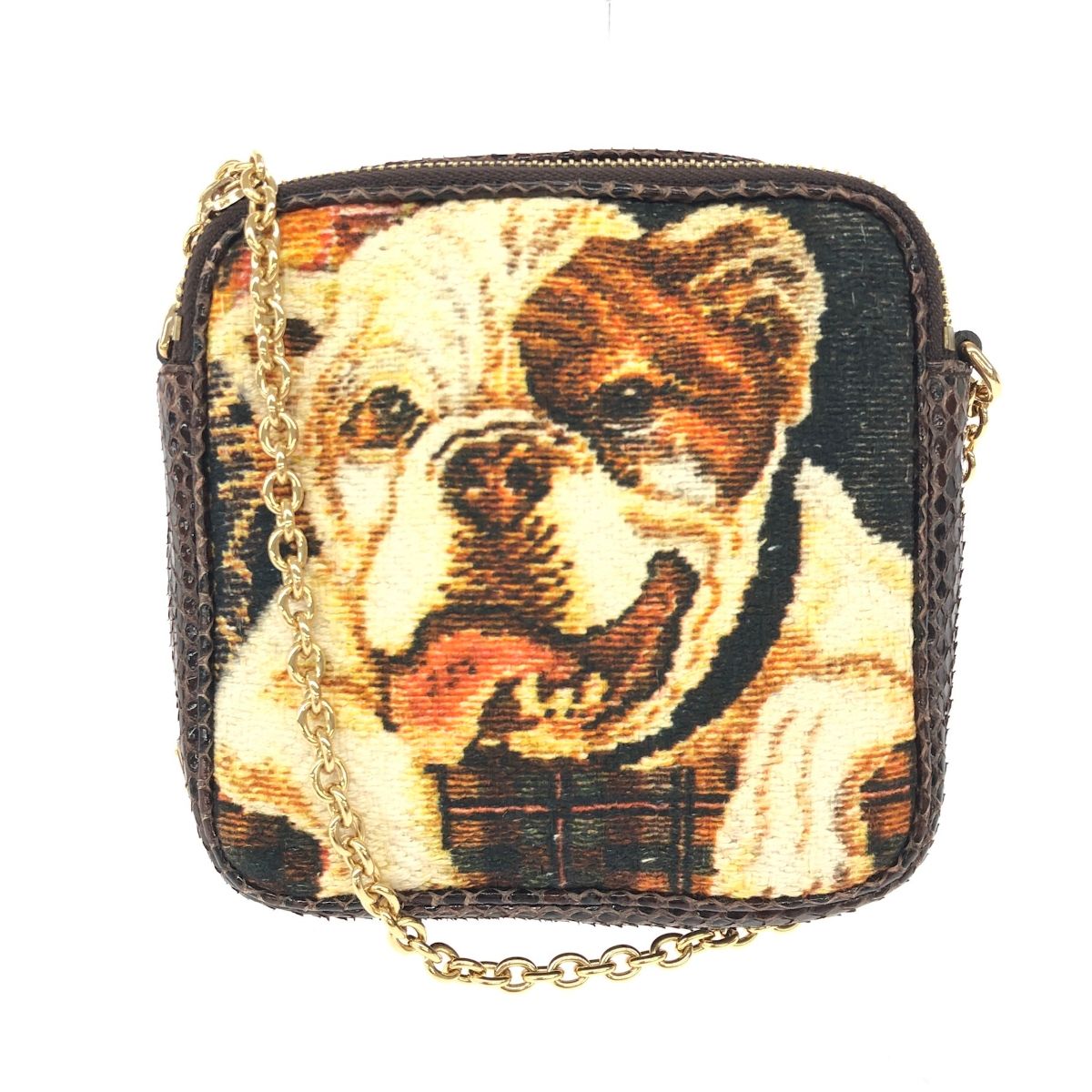 【定番】DOLCE&GABBANA チェーンショルダーバッグ 希少 DOLCE&GABBANA ドルガバ DG チェーン ショルダーバッグ