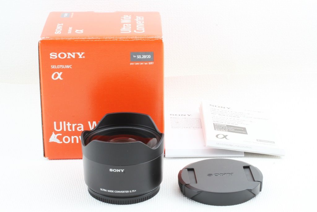 極上品 SONY ソニー SEL075UWC ウルトラ ワイド コンバーター 元箱 極上品 SONY ソニー SEL075UWC ウルトラ ワイド コンバーター 元箱