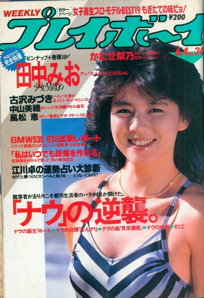 週刊プレイボーイ 1985年6月4日号 - メルカリ