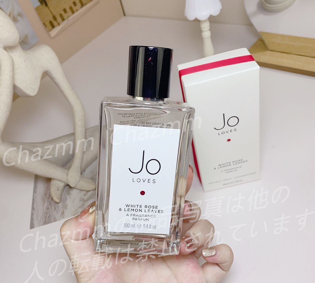 JO LOVES white rose a lemon leaves 100ml 香水