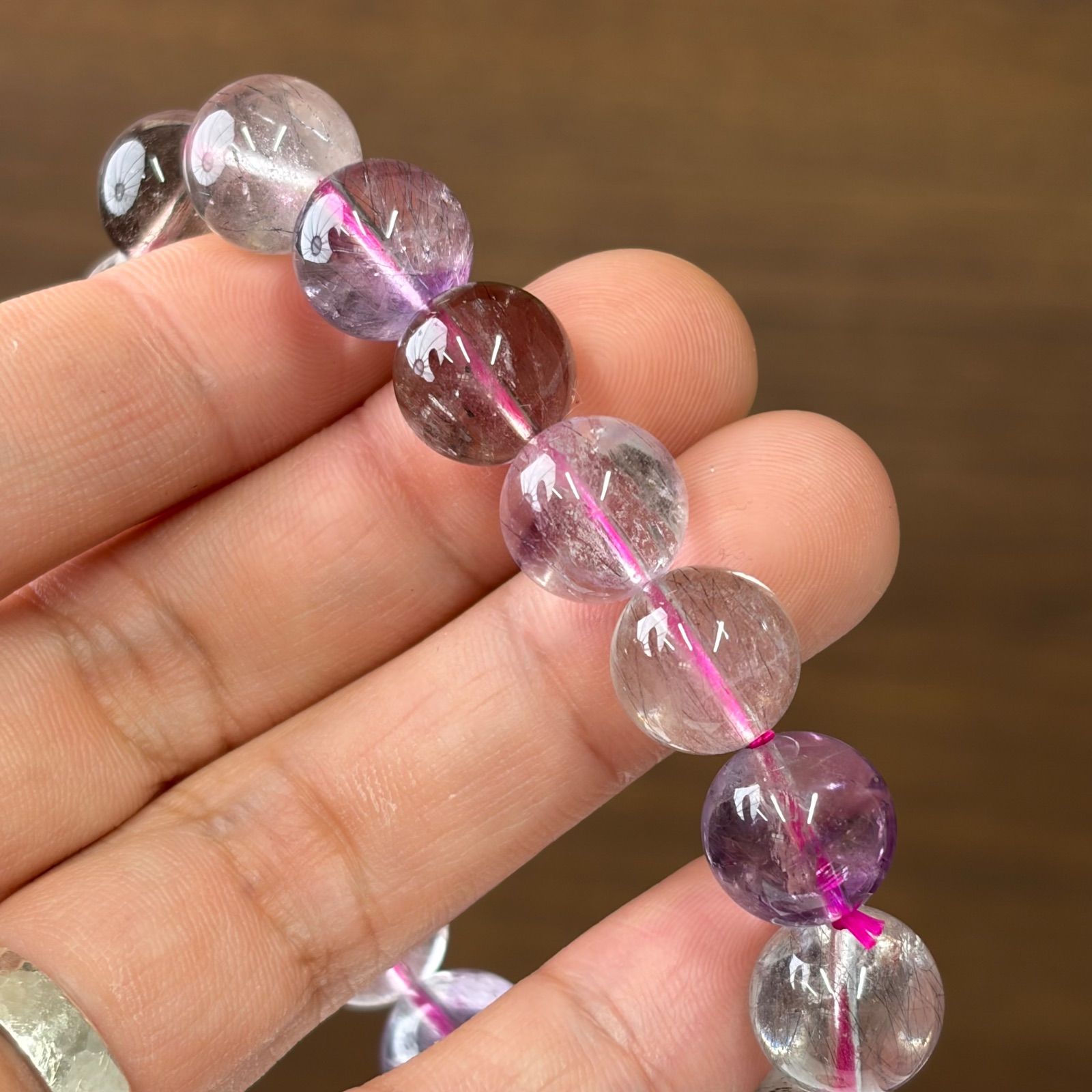 天然石ブレスレット