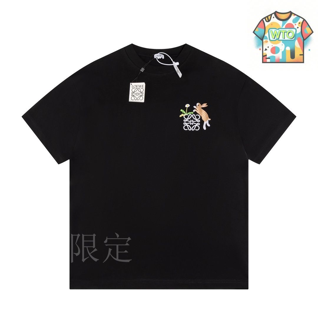 LOEWE ショート丈　Tシャツ　半袖 LOEWE ロエベ Tシャツ S359Y22X84 レディース 半袖 カットソー
